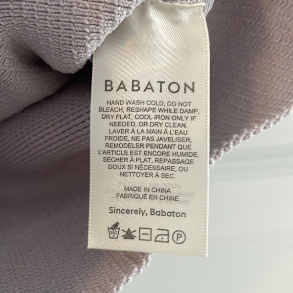 Aritzia Babaton Cropped Racer Sculpt Tank - Picture 5 of 6